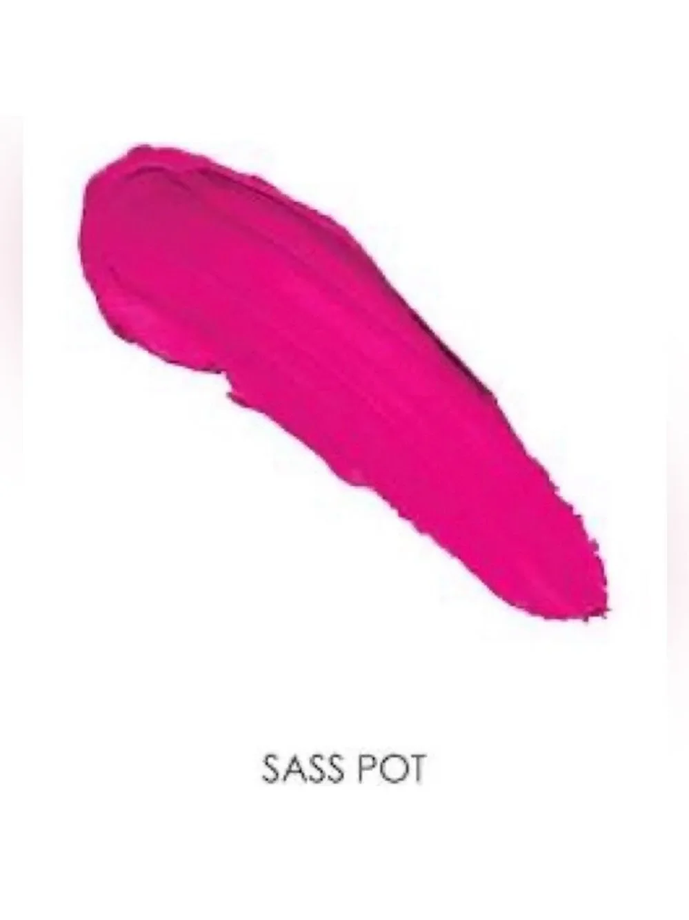 Ciaté London Liquid Velvet Matte Lipstick Sass Pot Pink BNIB Full
